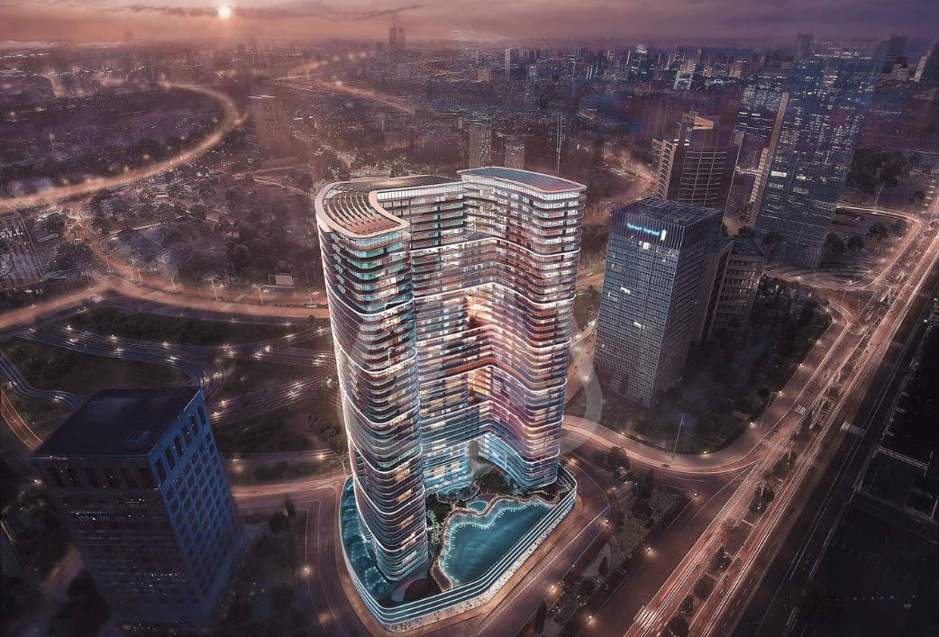 Binghatti Hills 2 Bedroom Apartment for Sale in Dubai Science Park with Lagoon and Pool View
